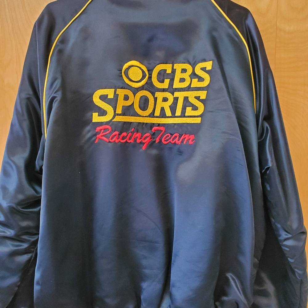Vintage CBS Sports Racing Team Jacket